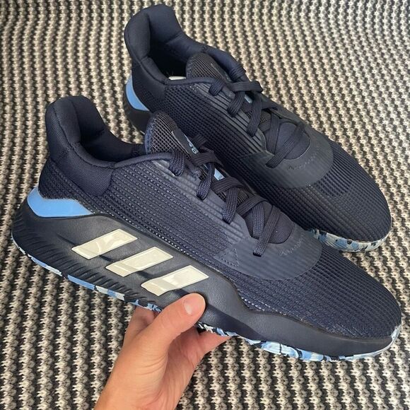 Adidas Pro Bounce 2019 Low 'Collegiate Navy' men’s shoe size 12.5 - Picture 1 of 10